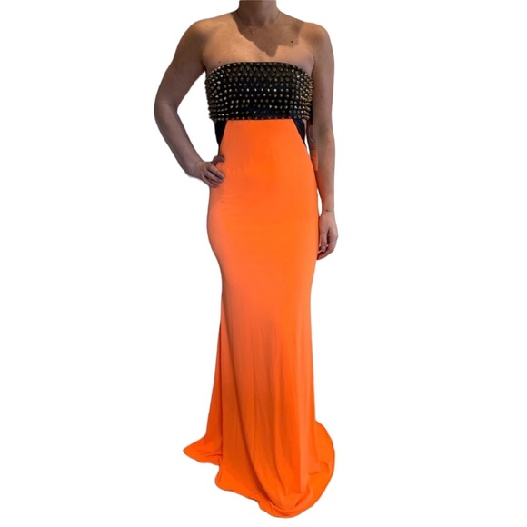 Jovani Evening Dress with Studs - Picture 1 of 3